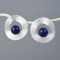 Cercei mari rotunzi argint cu lapis lazuli natural, dama, cercei eleganti, patrat/cerc, cercei pietre semipretioase naturale, argintiu, 5,68 gr Cercei mari rotunzi argint cu lapis lazuli natural, dama, cercei eleganti, patrat/cerc, cercei pietre semipretioase naturale, argintiu, 5,68 gr