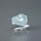 Inel argint reglabil, inele reglabile cu piatra naturala acvamarin si fluture argint sau argint placat cu aur, inele pietre semipretioase, argintiu/auriu, 6,99 gr Inel argint reglabil, inele reglabile cu piatra naturala acvamarin si fluture argint sau argint placat cu aur, inele pietre semipretioase, argintiu/auriu, 6,99 gr