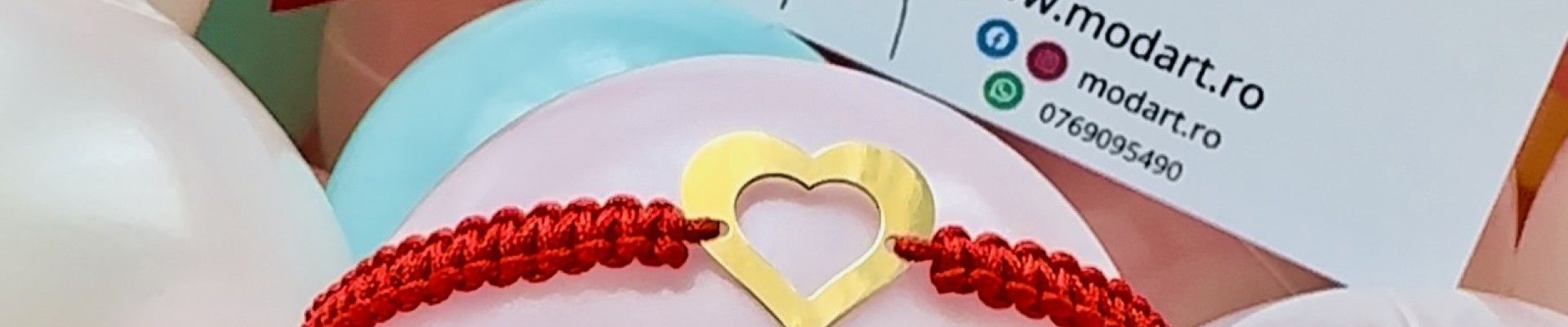 Cadoul Perfect de 1 Iunie – Seturi Mamă-Copil cu Șnur Roșu și Figurine din Aur de 14K