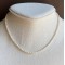 Colier perle de cultura cu inchidere aur 14k, colier perle naturale 3 mm, colier de aur la baza gatului cu perle, colier dama, forma neregulata, 3 mm, 9 gr Colier perle de cultura cu inchidere aur 14k, colier perle naturale 3 mm, colier de aur la baza gatului cu perle, colier dama, forma neregulata, 3 mm, 9 gr
