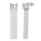 Cercei lungi din argint rodiat si cristal alb, cercei lungi din argint, bijuterii de ocazie, cercei lungi eleganti, argint 925, 8*37 mm, 2,10 gr Cercei lungi din argint rodiat si cristal alb, cercei lungi din argint, bijuterii de ocazie, cercei lungi eleganti, argint 925, 8*37 mm, 2,10 gr