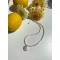 Colier perle de cultura 3 mm Keshi, colier perla baroc charm banut, colier perle baroc, coliere perle naturale de cultura si argint 925, 37+5 cm, 9,75 gr Colier perle de cultura 3 mm Keshi, colier perla baroc charm banut, colier perle baroc, coliere perle naturale de cultura si argint 925, 37+5 cm, 9,75 gr