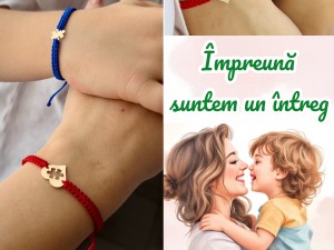 Set Brățări de Aur Mamă-Bebeluș