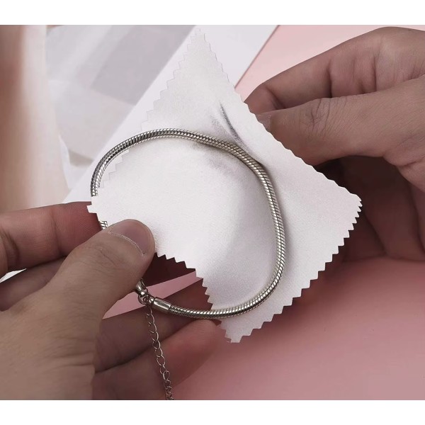 Lavetă Profesională pentru Curățat Bijuterii din Argint și Prevenirea Oxidării