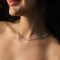Colier Pietre Naturale și Închidere Aur 14K, colier spinel 2 mm, colier inchizatoare aur cu pietre ntaturale Colier Pietre Naturale și Închidere Aur 14K, colier spinel 2 mm, colier inchizatoare aur cu pietre ntaturale