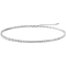 Colier tennis 3 mm argint, dama, argint 925, pietre 3 mm, inchidere reglabila, 9,62gr Colier tennis 3 mm argint, dama, argint 925, pietre 3 mm, inchidere reglabila, 9,62gr