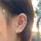 Set cercei ear cuff din argint pe ureche, dama, set 3 buc, argint 925/argint 925 placat cu aur, cristale, argintiu/auriu, 1,50 gr Set cercei ear cuff din argint pe ureche, dama, set 3 buc, argint 925/argint 925 placat cu aur, cristale, argintiu/auriu, 1,50 gr