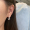 Cercei rotunzi argint si perle 3 mm, dama, argint 925 placat cu aur, auriu, 1,2 gr Cercei rotunzi argint si perle 3 mm, dama, argint 925 placat cu aur, auriu, 1,2 gr