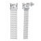 Cercei lungi din argint rodiat si cristal alb, cercei lungi din argint, bijuterii de ocazie, cercei lungi eleganti, argint 925, 8*37 mm, 2,10 gr Cercei lungi din argint rodiat si cristal alb, cercei lungi din argint, bijuterii de ocazie, cercei lungi eleganti, argint 925, 8*37 mm, 2,10 gr