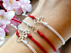Martisorul - O Tradiție Înnoită: Brățări Martisor cu figurine de Aur 14K sau Argint ce pot fi purtate tot anul, nu doar in luna vestitoare a primaverii