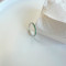 Inel tennis argint, dama, argint 925, zirconii, 2mm,  argintiu, 1,58gr