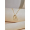 Lantisor inima argint, dama, argint 925 placat cu aur, inima, zirconii albe, auriu, 2,61 gr Lantisor inima argint, dama, argint 925 placat cu aur, inima, zirconii albe, auriu, 2,61 gr