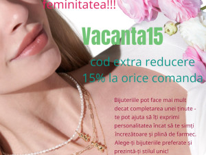 Bijuteriile perfecte de luat în bagajul de vacanță - Versatile și ușor de accesorizat, pentru ca tu să fii feminină și încrezătoare în orice ținută